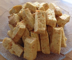 Variation von Dinkelstangen (nicht nur für Kinder)