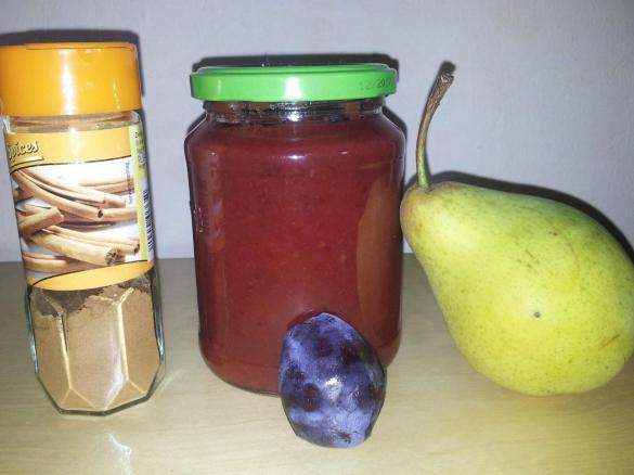 Zwetschgen-Birnen-Zimt Marmelade