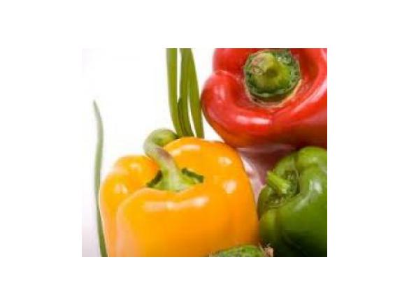 Paprika in süß-saurer Sauce