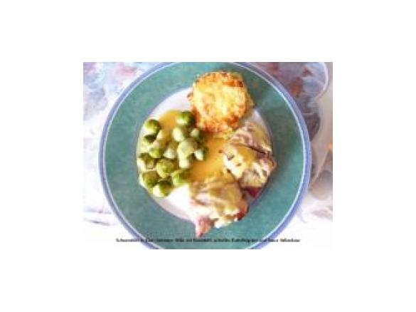 Schweinefilet in Käse-Schinken-Hülle