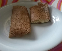 Buchweizencrepes mit Camembert~ glutenfrei