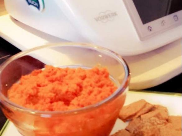 Möhren-Tomaten-Dip a la "Brummebi" vegan
