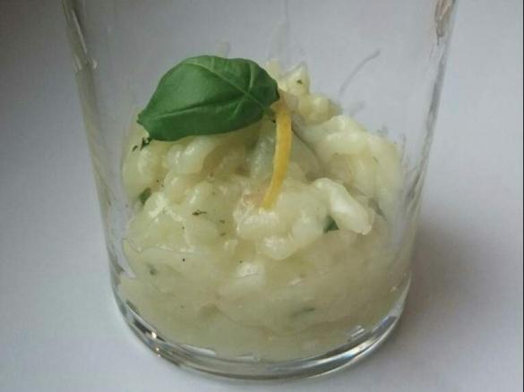 Zitronen-Risotto mit Ingwer