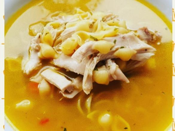 Hühnersuppe für Grippegeplagte