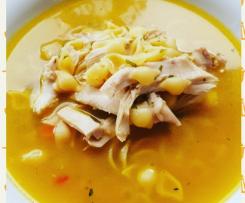 Hühnersuppe für Grippegeplagte