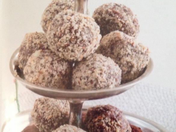 Amaretto-Schoko Pralinen