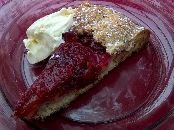 Pflaumen-Marzipan-Mandel-Tarte