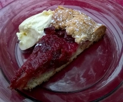 Pflaumen-Marzipan-Mandel-Tarte