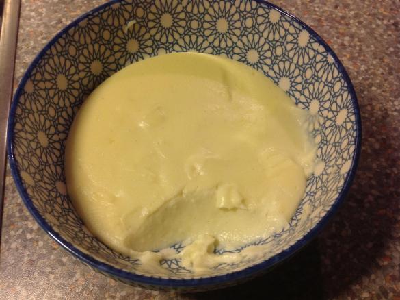 Griespudding sehr sahnig