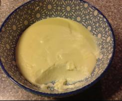 Griespudding sehr sahnig