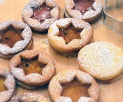 Exotische MARILLENRINGE, SPITZBUBEN, LINZER PLÄTZCHEN