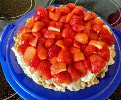 "Springe"-Kuchen (mit Cornflakes-Schoko-Boden)