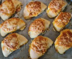 Pizza Hörnchen Fingerfood Partyfood einfach