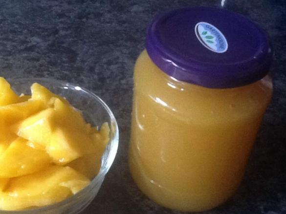 MANGOMARMELADE ( natürlich mit INGWER ;)