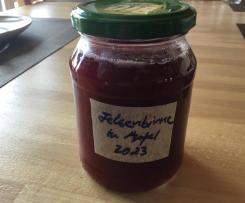 Felsenbirnen-Apfel-Marmelade
