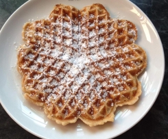 Waffeln halb und halb