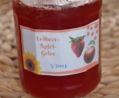Erdbeer- Apfelgelee