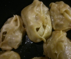 Manti, russische Teigtaschen