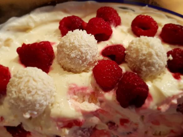 Raffaello-Himbeer-Quark