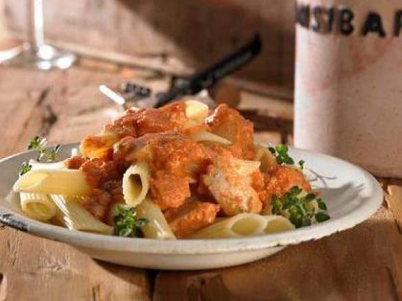 Penne mit Thunfisch-Bolognese (Sansibar-Kochbuch)