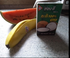 Sommerlicher BANANEN SMOOTHIE