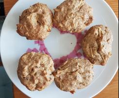 Saftiger Kuchen/ Saftige Muffins, vegan und zuckerfrei