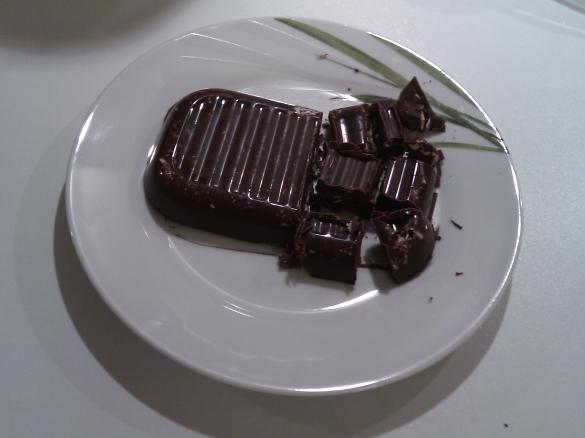 Selbstgemachte Schokolade