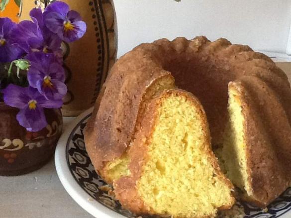 Saftiger Orangen-Kokos Kuchen