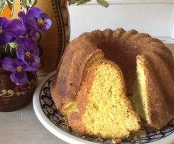Saftiger Orangen-Kokos Kuchen