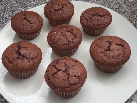 Schoko-Milchmäuse-Muffins