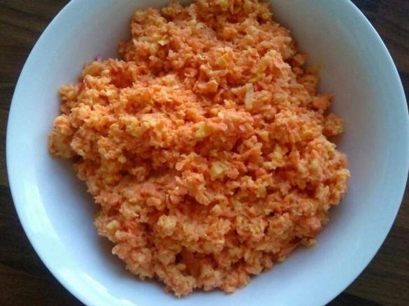 Karotten - Apfel - Salat superschnell