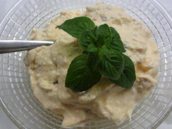 Feta-Tomaten-Frischkäse-Dipp