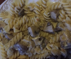 Champignon-Asti Soße