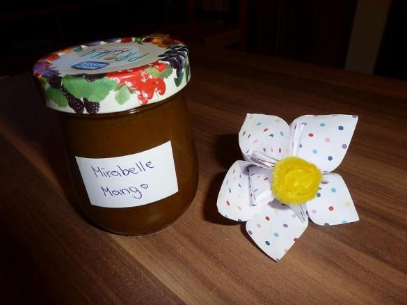 Variation Mirabellen-Orangen Marmelade ------- Mirabellen Mango Majacuja Marmelade