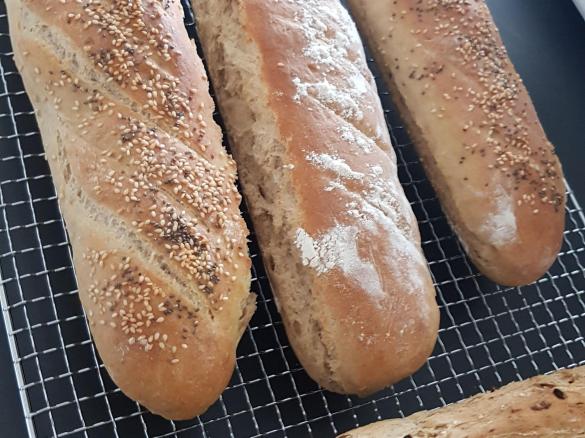 Weizen/Dinkel-Baguette