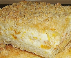 Streuselkuchen mit Mandarinen