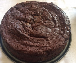 Brownies, vegan und saftig, für 20cm Springform