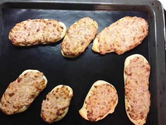 Pizzabriegel-Schiffchen