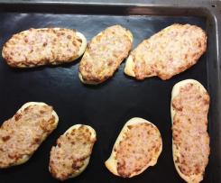 Pizzabriegel-Schiffchen