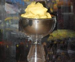 Pfirsisch-Eis für die Eismaschine