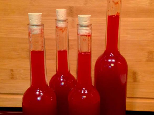 Himbeer-Sirup selbstgemacht