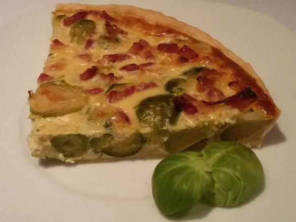 Rosenkohl Tarte / Quiche