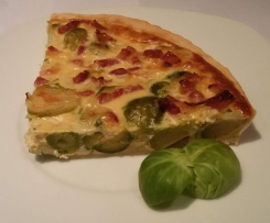 Rosenkohl Tarte / Quiche