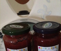 Pflaumenmarmelade mit Marzipan