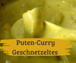 Puten-Curry Geschnetzeltes