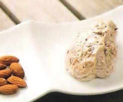 Stracciatella-Mandel-Dessert