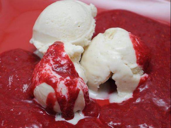 Vanilleeis vegan und laktosefrei