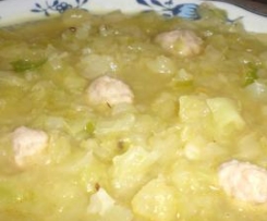 Weißkohlsuppe