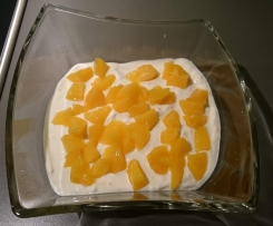 Pfirsich-Trifle | Pfirsich-Schmandcreme-Schichtdessert