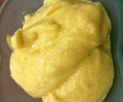 Mango-Limetten Fruchteis